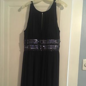 Beaded Navy dress